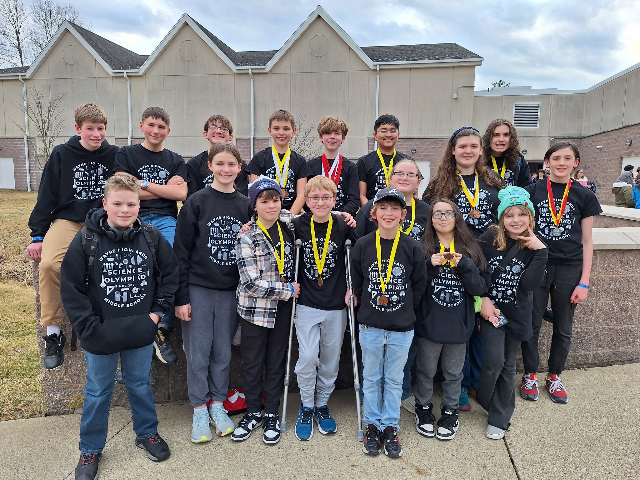 WHMS Science Olympiad Team 2025